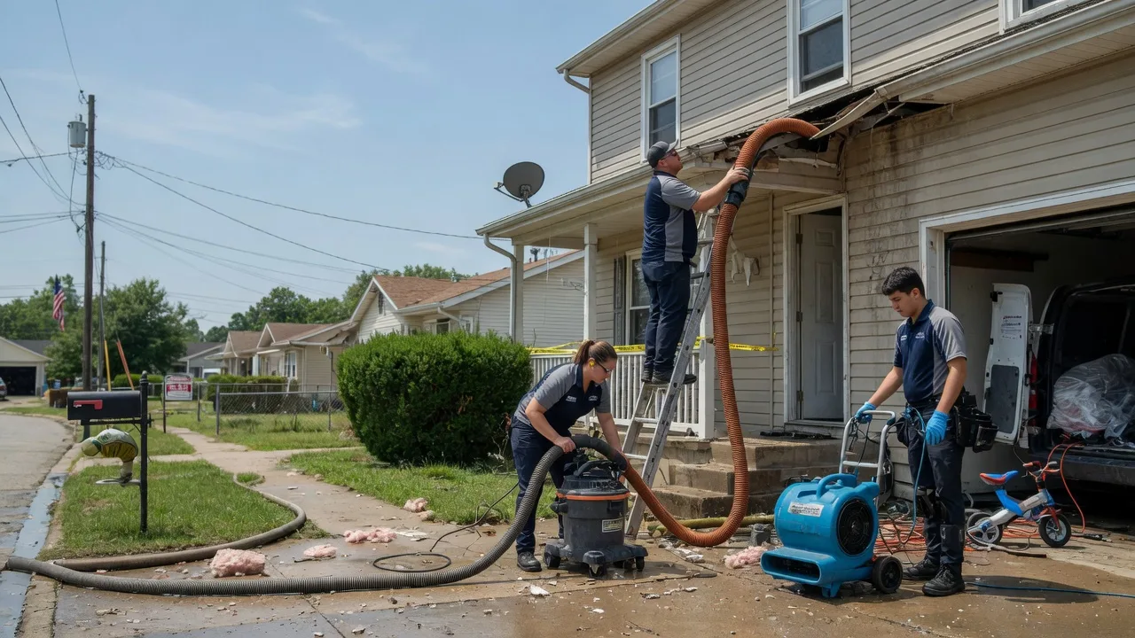 Water Damage Restoration in Coal Township, PA near me